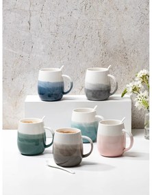 Türkiz porcelán bögre 380 ml Immerse – Ladelle
