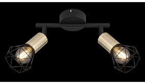 Globo 54802S-2AB - Spotlámpa XARA 2xE14/40W/230V