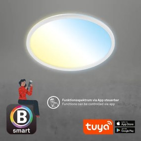 Brilo - LED Dimmelhető mennyezeti lámpa SLIM LED/22W/230V Wi-Fi Tuya + távirányító