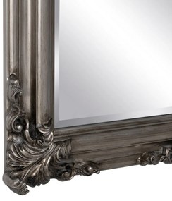 Nagy fali tükör 147 cm Ezüst szinü dekoratív kerettel