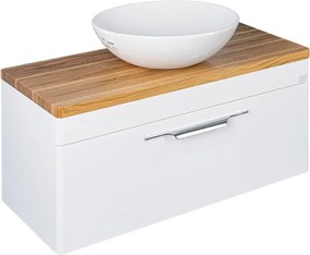 CeraStyle ZERO - PULTRA ültethető - Top Counter - porcelán mosdó - O - Ø 46 cm