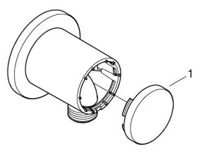 GROHE 26963001 - VITALIO UNIVERSAL 12” falikönyök, fényes króm