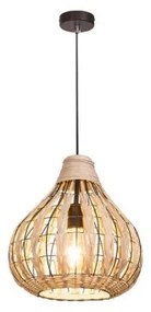 Rabalux 7604 - Csillár zsinóron ZAHARA 1xE27/40W/230V