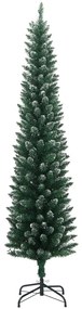 vékony műkarácsonyfa 150 LED-del 120 cm