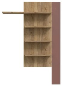 INAR fali polc, tölgy/barna