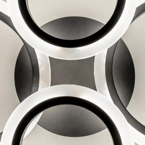 Brilagi - LED Dimmelhető felületre szerelhető csillár ORBITS LED/50W/230V 3000-6500K + távirányító