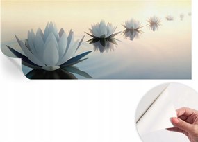 Öntapadós tapéta Fali furnér 3D hatás Nyugodt kilátás 250x104 cm