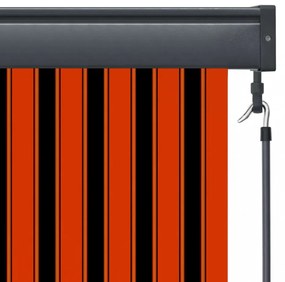 narancssárga és barna kültéri roló 100 x 250 cm