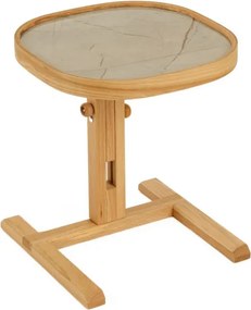 Opus Kare 42 - Oak, Grey Marble