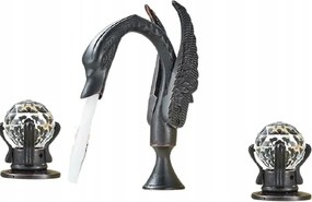 Mosdó csaptelep fekete Old Retro Black De