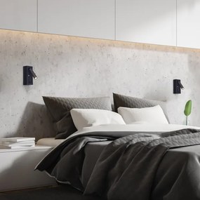 Rabalux 71285 - LED Fali spotlámpa GELLO LED/4W/230V fekete