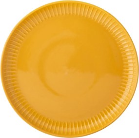 Desszert porcelán tányér 20,5 cm Retro Fusion Solar Sárga