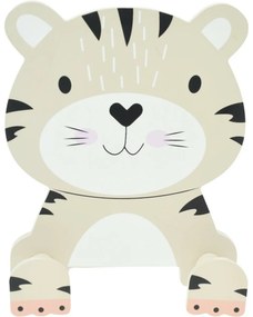 Hatu Tigris gyerek akasztó, 14 x 17 x 4,5 cm, MDF