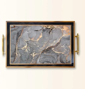 Üveg tálca, 38×24 cm – TPA9874