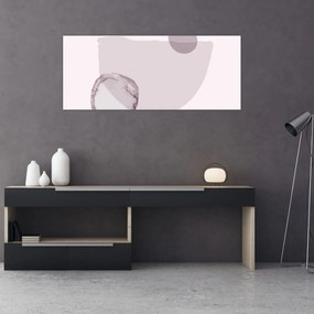 Kép - Lila minimalizmus N⁰2 (120x50 cm)