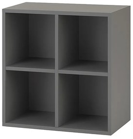 Boxie nyitott fali szekrény 80x80x37 cm antracit