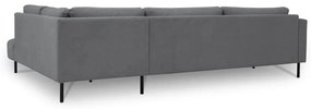 Sötétszürke sarokkanapé (jobb oldali) Hero – Scandic