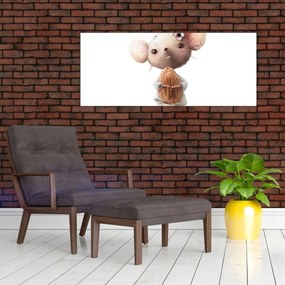 Kép - Akvarell állatka N⁰2 (120x50 cm)