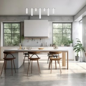 Spotlámpa GENESIS 1xGU10/8W/230V 20 cm fehér