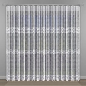 Mg Függöny jacquard 623/796 Fehér magasság 250cm pol 0,5m