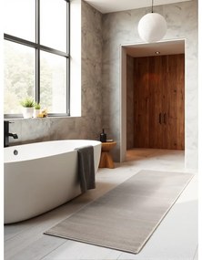 Szürke-krémszínű futószőnyeg 80x240 cm Perles Dolomite – Elle Decoration