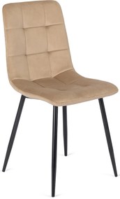 Bézs Bársony Étkezőszék. PERU