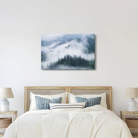 Kép - Fák a ködben (90x60 cm)