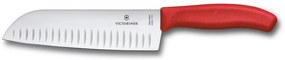 Victorinox - Santoku konyhakés SWISS CLASSIC 17 cm piros
