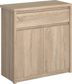 Komód, DTD laminált, tölgy sonoma, NORTY