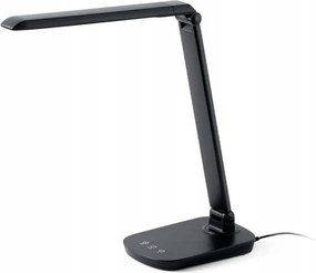 Faro Anouk fekete Led asztali lámpa, 8W, 4000K, érintőképernyős vezérlés