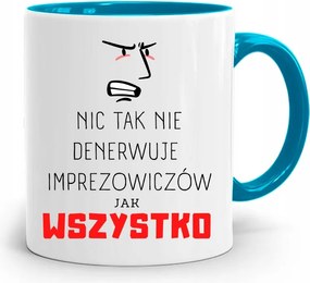 Bulizóknak Kék Bögre nyomott mintával, fényképpel