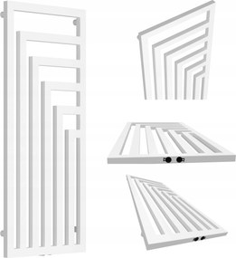 Fürdőszobai Radiátor Keret 800/520 Fehér Matt Sima