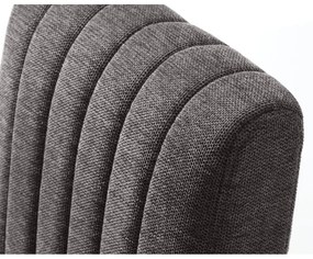 Sötétszürke étkezőszék Trout – Unique Furniture