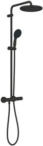Grohe Vitalio Start System zuhanyrendszer termosztatikus csapteleppel fekete matt 266772431 G266772431