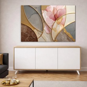 DUBLEZ | Modern art deco kép - Szépség a márványban | Prémium UV nyomtatás