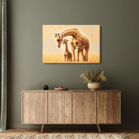 Kép - Zsiráfok (90x60 cm)
