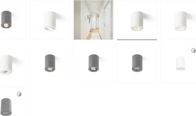 RENDL MOMA náklopná černá 230V LED GU10 7W