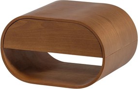 Natúr színű többszintes fali polc 39 cm Momo – WOOOD