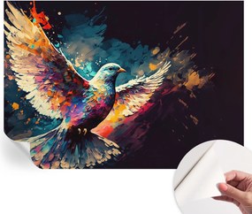 Fotótapéta Fali tapéta Hálószobába és Nappaliba Színes madár 312x219 cm