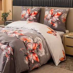 Mikroszálas ágynemű FLARISSE szürke Ágyneműhuzat mérete: 70 x 80 cm | 140 x 200 cm