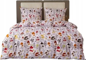 Ágyneműhuzat kétszemélyes Gomba Gyerekeknek szett 200x200, 2 70x80