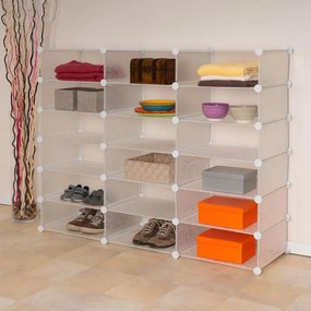 DIVERO Cipős szekrény 108 x 140 x 37 cm