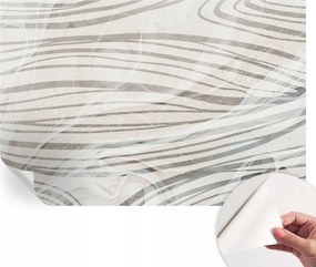 Öntapadós fotótapéta Nappaliba és Hálószobába Hullámzó vonalak 104x70