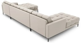 Bézs sarokkanapé (U alakú) Bali – Cosmopolitan Design