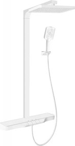 Mexen Zoom fali zuhanykészlet esőztetővel és csapteleppel, fehér - 78101-20