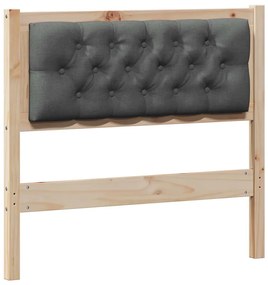 Fejtámla Egyéb barna és sötétszürke 90 cm Tömör fenyőfa