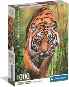 Tigris Hunter's Path 1000 db-os Compact puzzle Clementoni