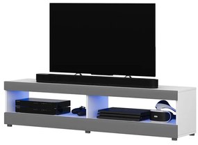 Tv szekrény/asztal Violett 100 (világítással) (fehér). 1098636