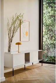 Szürkésbézs TV-állvány 160x60x42 cm Met – noo.ma