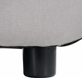 Ülőgarnitúra, világosszürke/púderrózsaszín, szövet, jobbos, BRATO